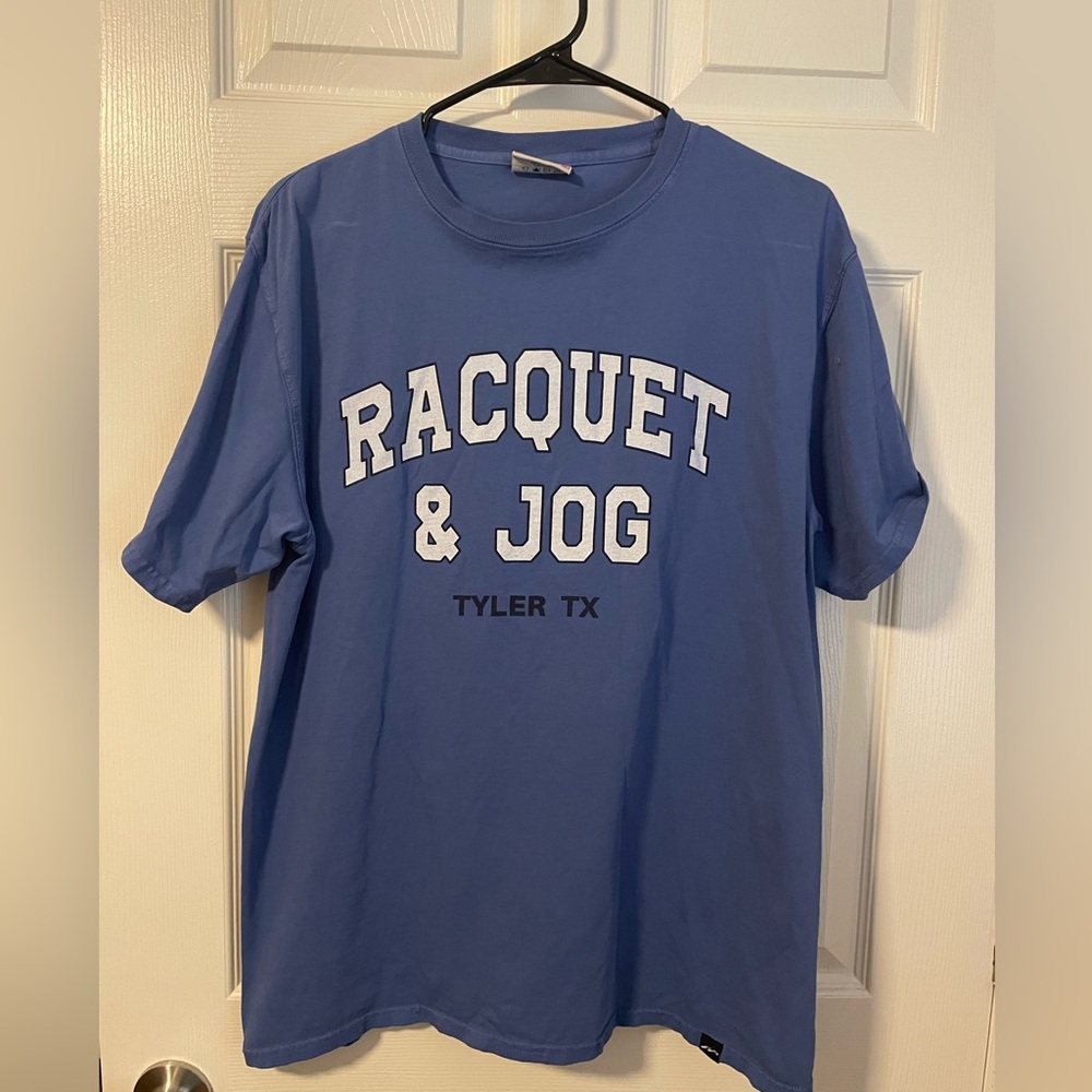 Racquet and Jog Shirt Medium